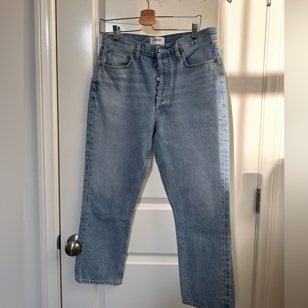 Agolde High Rise Jeans in Dimension